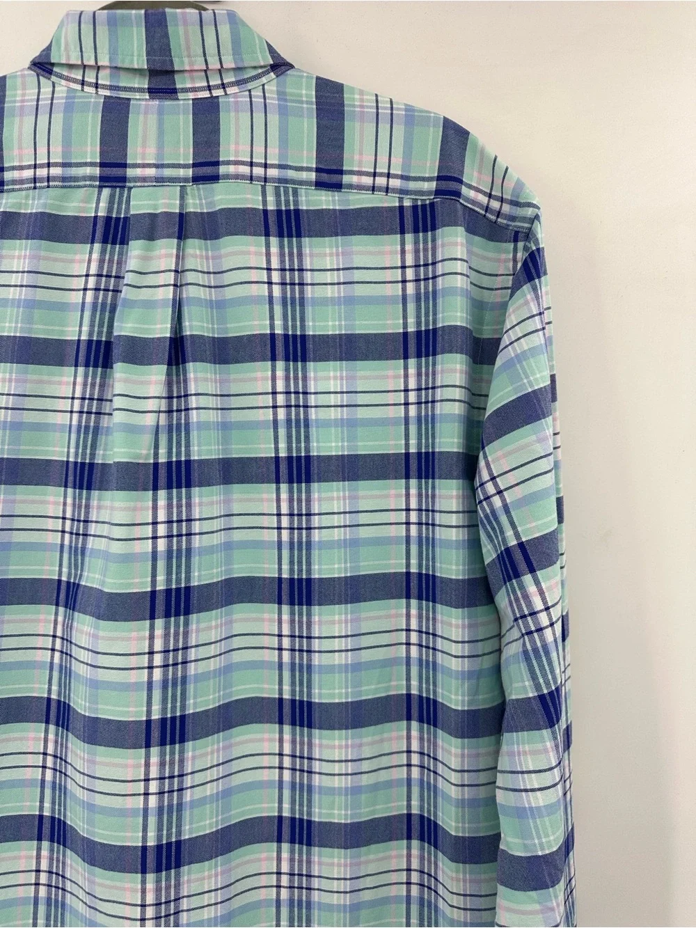 Polo PRL Ralph Lauren Oxford Cloth Button Down OCBD Plaid XL